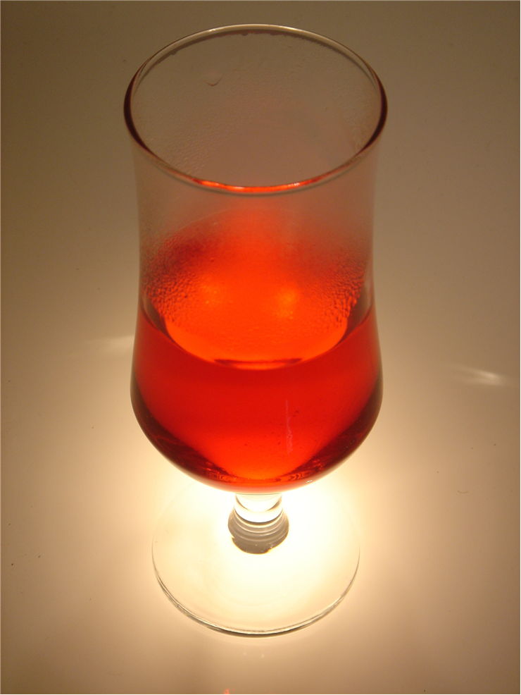 Picture Of Cold Red Soft Drink
