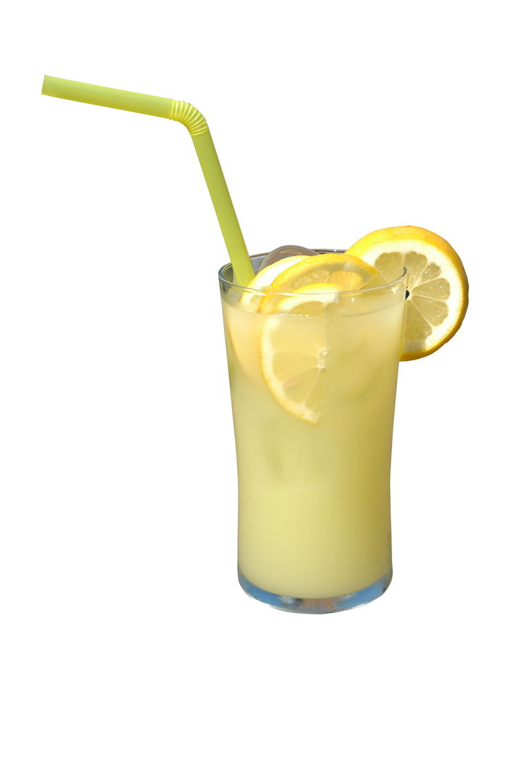 Picture Of Cold Soft Drink With Lemon