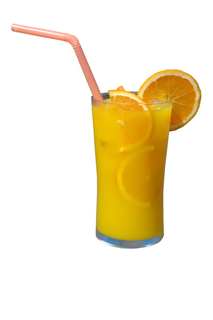 Picture Of Cold Soft Drink With Orange