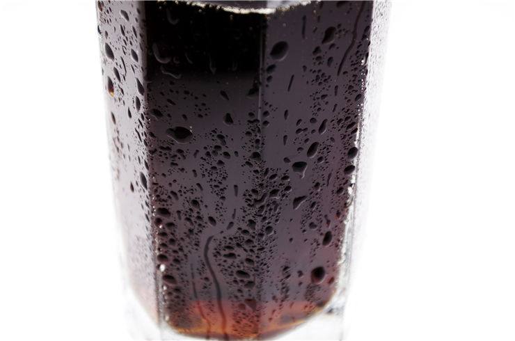 Picture Of Glass Of Coke With Drops