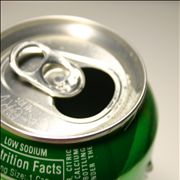 Picture Of Green Can Of Soft Drink