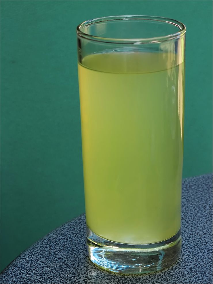 Picture Of Green Soft Drink