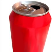 Picture Of Red Can Of Soft Drink