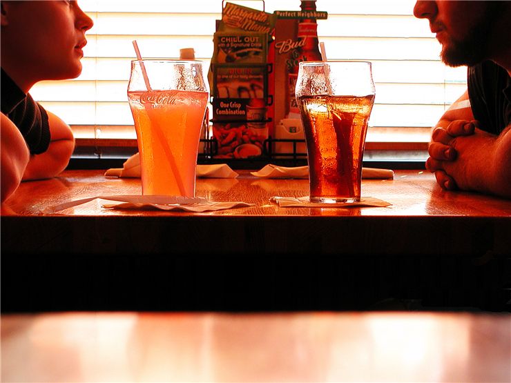 Picture Of Soda Drinks In Restaurant