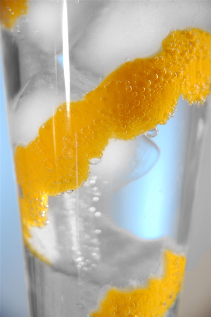 Picture Of Soft Drink With With Orange