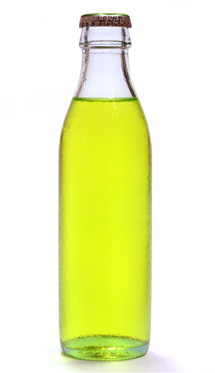 Picture Of Yellow Soda Bottle